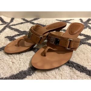 Coach Alberta mule sandals size 6 slip on Y2K